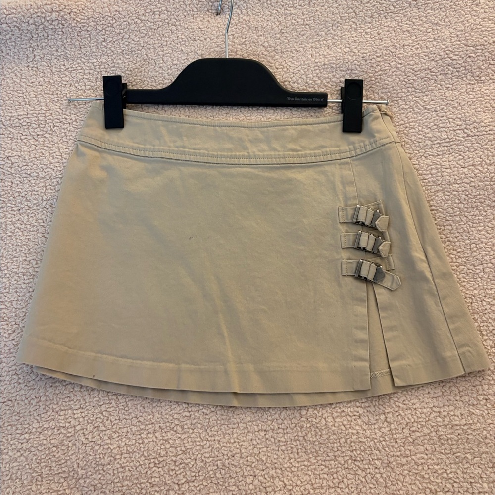 Princess Polly Beige Mini Skirt